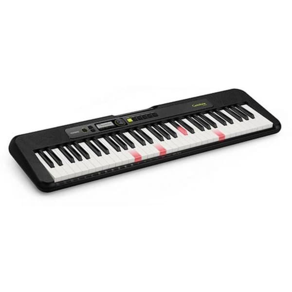 Tangentbord med upplysta tangenter - CASIO - Casiotone LK-S250C7 - Svart - USB - Bakgrundsbelyst
