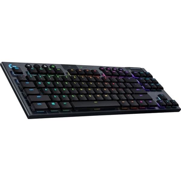 Klavermekanisk - Logitech - G915 TKL - Trådlös - RGB-belysning - Kompakt Tenkeyless