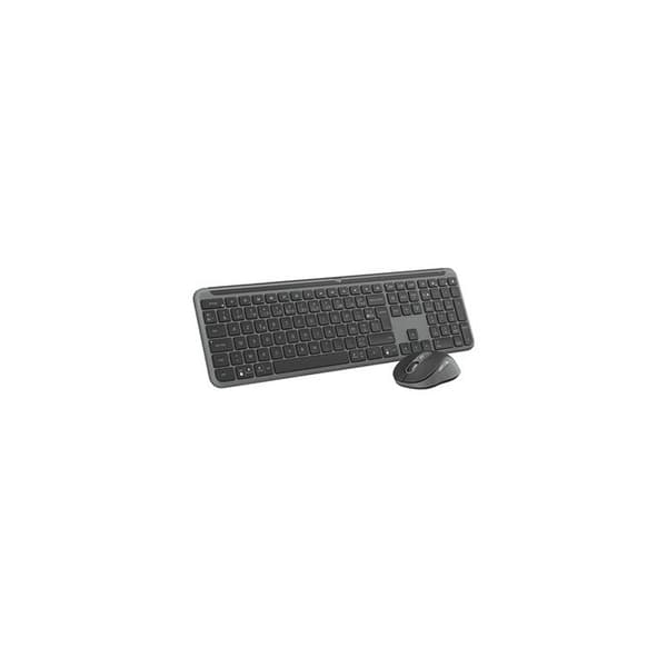 Tangentbord och musuppsättning - Logitech - MK950 - Trådlös - Elegant design - Grafit