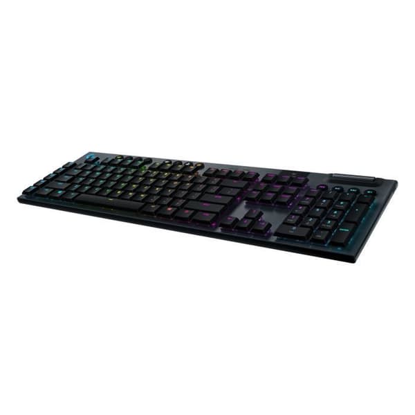 Logitech G G915 LIGHTSPEED- GL Taktilt tangentbord - RF trådlös + Bluetooth - Svart