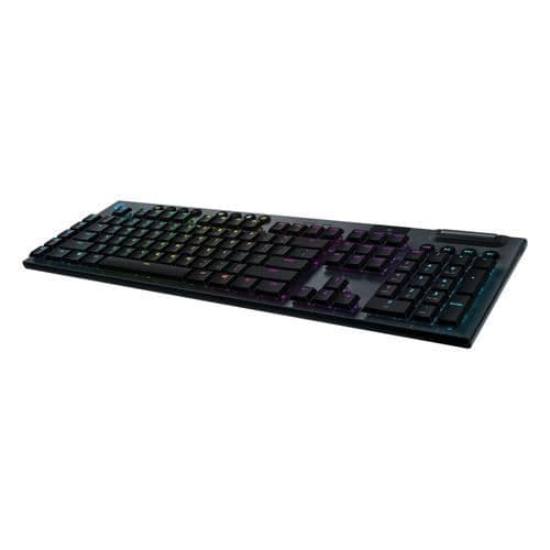 Logitech G G915 LIGHTSPEED- GL Taktilt tangentbord - RF trådlös + Bluetooth - Svart