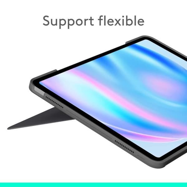 Accessoarer Tablet Logitech Tangentbord Case Combo Touch för iPad Air 13 tum (M2 &amp; M3)(2024)