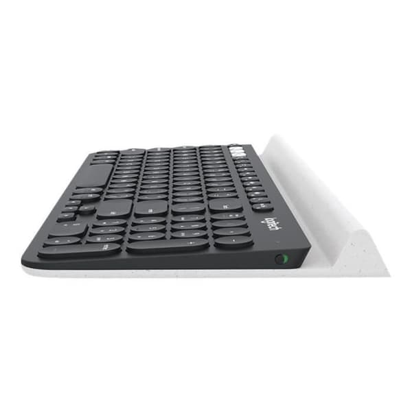 Logitech K780 Bluetooth-tangentbord - Vit - Numerisk knappsats - Enkelt att växla mellan enheter