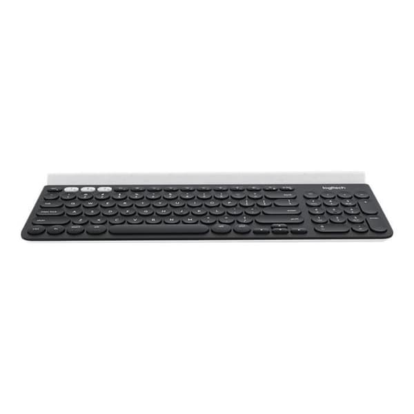 Logitech K780 Bluetooth-tangentbord - Vit - Numerisk knappsats - Enkelt att växla mellan enheter