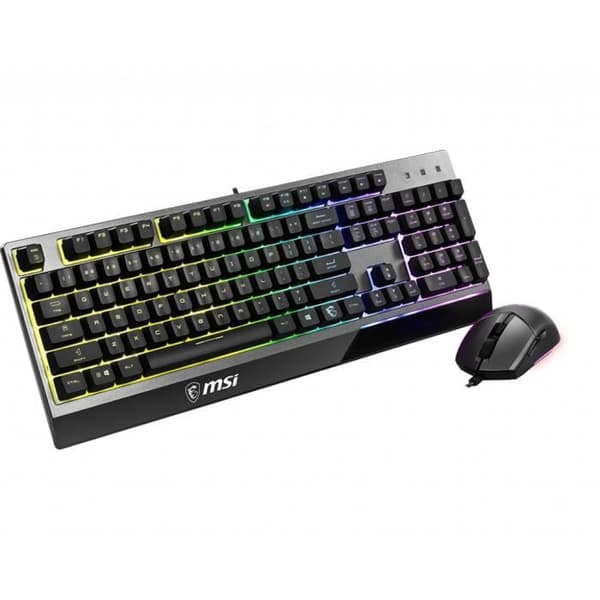 MSI VIGOR GK30 COMBO USB QWERTZ TANGENTBORD TYSK SVART (S11-04DE601-CLA