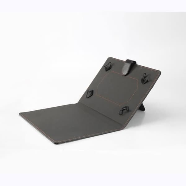 WE Universal Keyboard Case 9-11 tum [AZERTY French] Skyddsfodral Läderfodral med Bluetooth 3.0-tangentbord Utan