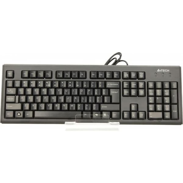A4Tech KR-83 Wire Wax Black US-tangentbord (A4TKLA42925)