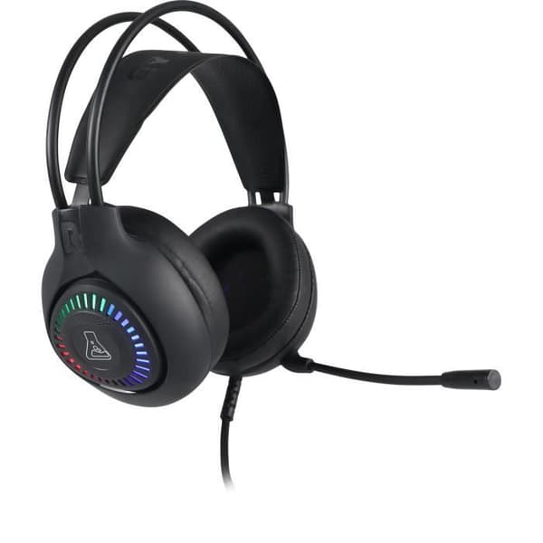 4 i 1 Gamer Pack - The G-Lab - COMBO ACTINIUM - Kabelansluten mus - Kabelanslutet tangentbord - Trådlöst headset - Musmatta