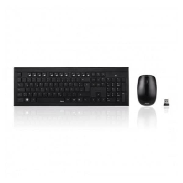 Näppäimistö ja hiiri Hama Technics 69182664 musta