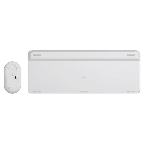 Näppäimistö ja hiiri Logitech MK470 Valkoinen Ranska AZERTY