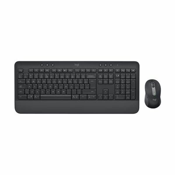 Näppäimistö ja langaton hiiri Logitech MK650 Espanjalainen Qwerty