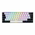 Miniatyrbillede 1 af 4: Tastatur Sharkoon SGK50 S4 Hvid Spansk qwerty