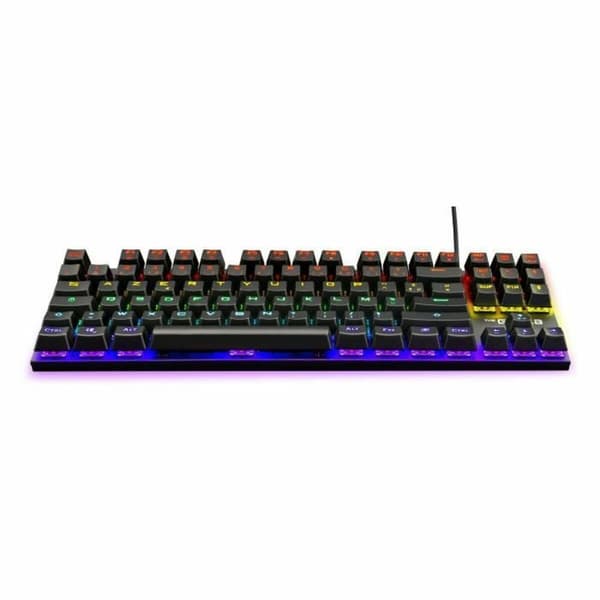Gaming-tastatur The G-Lab Mercury AZERTY Fransk Sort