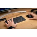 Miniatyrbillede 2 af 4: Tastatur og mus Bluestork Sans fil Ultra compact Sort
