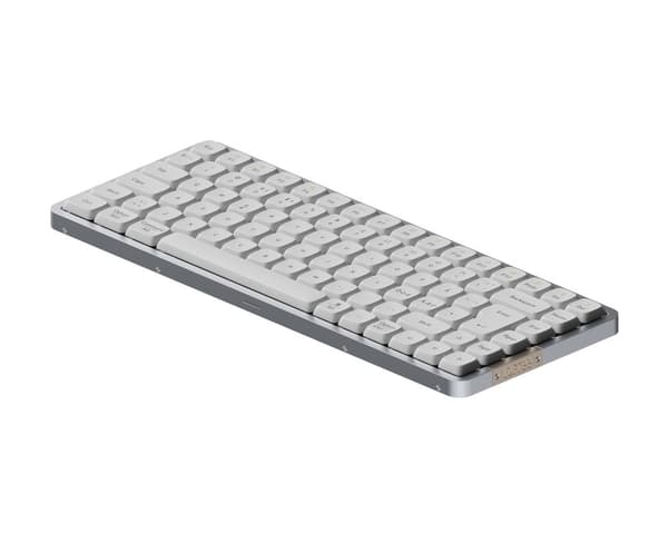 Flow84 75% Low-Profile RGB Mekanisk Tastatur [Kailh Ghost] - Hvid