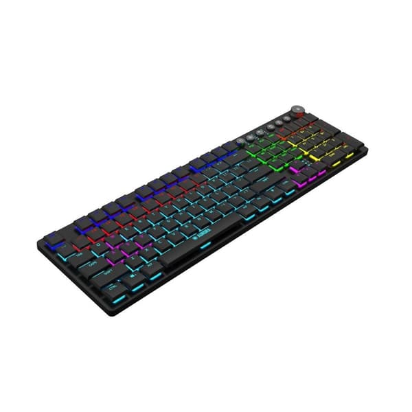 Tangentbord Ibox AURORA K-6 Svart Engelska QWERTY