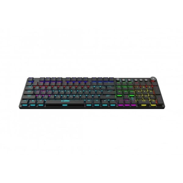 Tangentbord Ibox AURORA K-6 Svart Engelska QWERTY