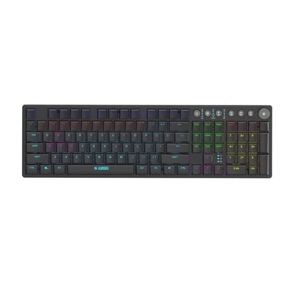 Tangentbord Ibox AURORA K-6 Svart Engelska QWERTY