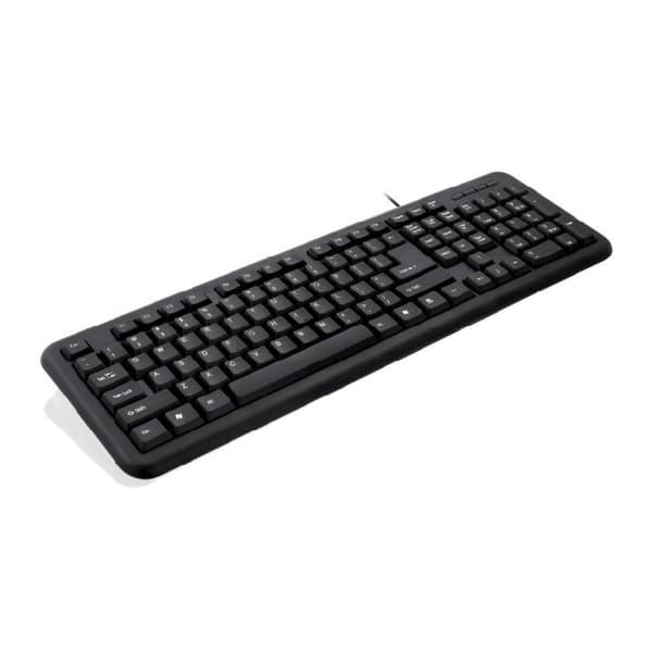 Tastatur og mus Ibox OFFICE KIT II Sort Monochrome Engelsk QWERTY