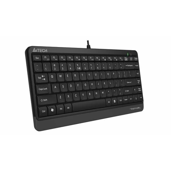 Tastatur A4 Tech A4TKLA46787 Sort Engelsk