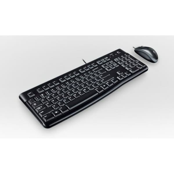Näppäimistö Logitech LGT-MK120-US Musta Hollantilainen QWERTY