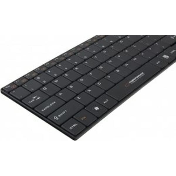 Tangentbord och Mus Esperanza EK122K Svart QWERTY