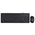Miniatyrbillede 1 af 4: Tastatur og mus HP 150 Sort QWERTY Qwerty US