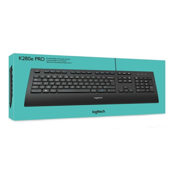 Näppäimistö Logitech 920-005217 Musta QWERTY Qwerty US