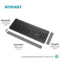 Miniatyrbillede 7 af 9: Tastatur og mus HP 18H24AA Sort