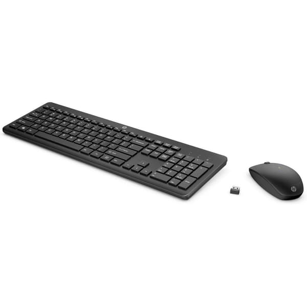 Tastatur og mus HP 18H24AA Sort Sort