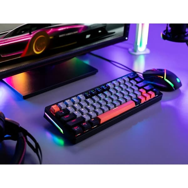 Mekaniskt tangentbord Tracer TRAKLA47297 Vit Multicolour QWERTY