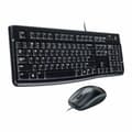 Pikkukuva 1 / 8: Näppäimistö ja hiiri Logitech 920-002550 Musta Espanjalainen Qwerty