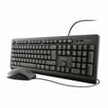 Miniatyrbild 1 av 3: Tangentbord Trust Trust Svart Qwerty Spanska