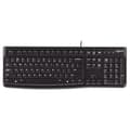 Miniatyrbild 1 av 6: Tangentbord Logitech K120 Svart Qwerty Spanska Qwerty US
