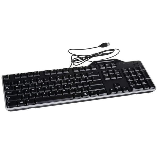 Tangentbord Dell KB813 Svart Qwerty US