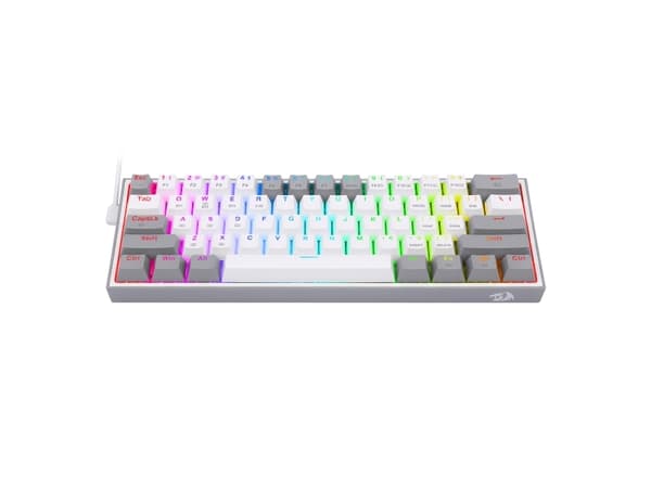 Redragon FIZZ PRO K616 näppäimistö valkoinen/harmaa