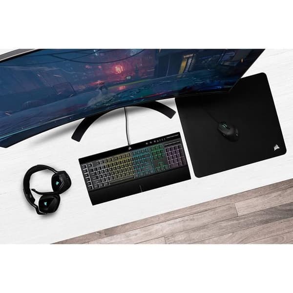 Corsair K55 RGB PRO Gamer RGB LED-tangentbord, svart