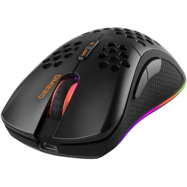 Gaming-mus - DELTACO GAMING - GAM-120 - Optisk - Trådlös - 6400 dpi