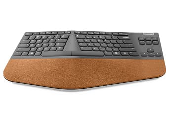 Lenovo Go Wireless Split, Langaton RF, QWERTY, Harmaa