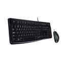 Miniatyrbillede 7 af 7: Tastatur og optisk mus Logitech Desktop MK120 Sort QWERTY Qwerty UK