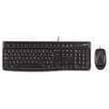 Miniatyrbillede 2 af 7: Tastatur og optisk mus Logitech Desktop MK120 Sort QWERTY Qwerty UK