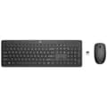 Miniatyrbillede 1 af 6: Tastatur og mus HP 18H24AA#ABE Sort QWERTY Qwerty US