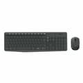 Pikkukuva 2 / 2: Näppäimistö ja langaton hiiri Logitech MK235 Musta Harmaa QWERTY Qwerty US