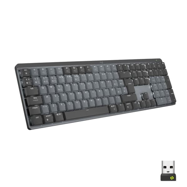 Langaton näppäimistö Logitech 920-010757 Musta Englantilainen EEUU Harmaa QWERTY