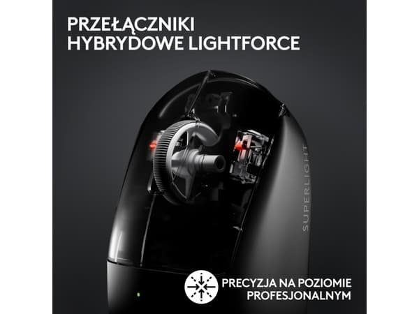 Klawiatura Logitech PRO X TKL Lightspeed GX Brown (920-012136) + Mysz Logitech G PRO X SuperLight 2 (910-006630)