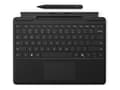 Miniatyrbild 1 av 2: Microsoft Surface Pro Keyboard - Tangentbord - med pekdyna, accelerometer, Förvarings- och laddningsfack för Surface Slim Pen 2 - QWERTY - spansk - s