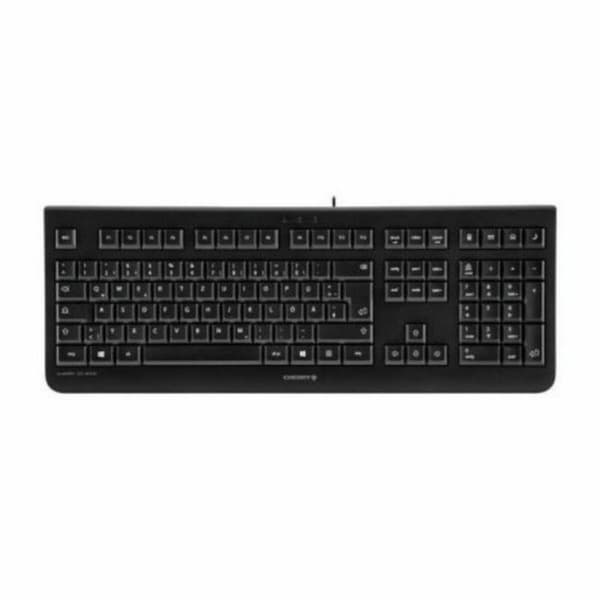 Tastatur og mus Cherry JD-0800ES-2 Sort Spansk qwerty