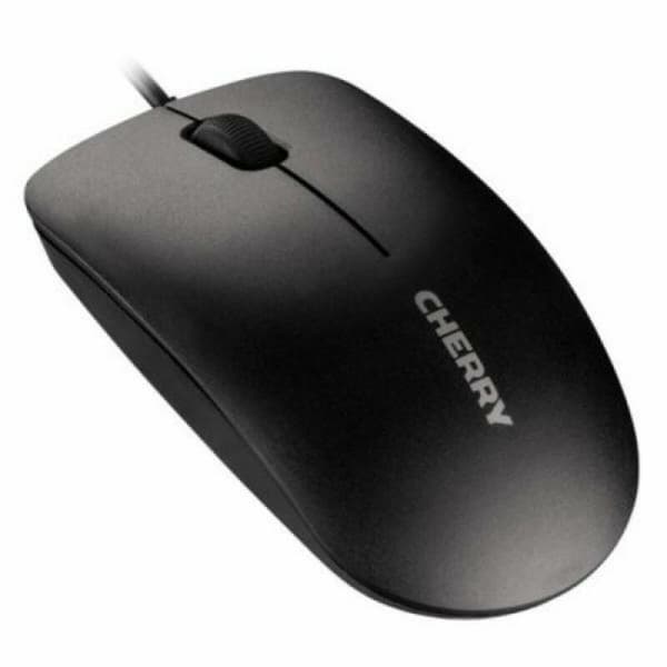 Tastatur og mus Cherry JD-0800ES-2 Sort Spansk qwerty