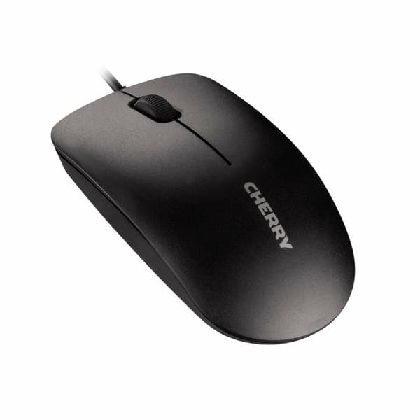 Tastatur og mus Cherry JD-0800ES-2 Sort Spansk qwerty