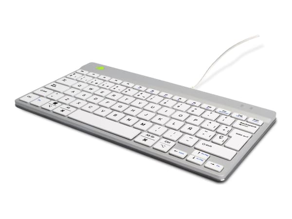 R-Go Tools RGOCOESWDWH, kablet, USB, saksebryter, QWERTY, hvit
